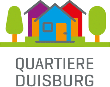 Logo Quartiere Duisburg vom Nachbarschaftskochen für das Wohngebiet Am alten Angerbach von der Küchenwelt Thomas Brag