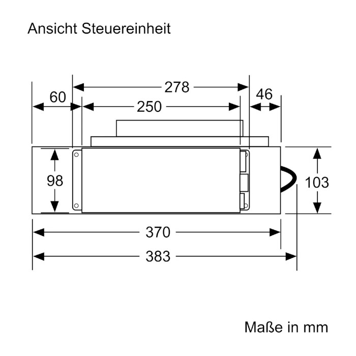 NEFF I91VT44N0 Dunstabzugshaube N 90, Tischlüfter