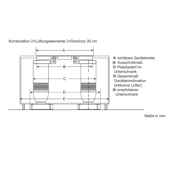 NEFF I91VT44N0 Dunstabzugshaube N 90, Tischlüfter