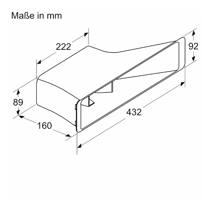 Neff Z821PD0 Installationszubehör