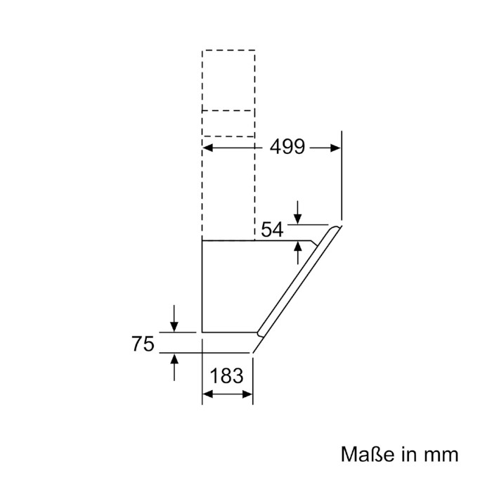 iQ300, Wandesse, 80 cm, Klarglas schwarz bedruckt LC87KHM60