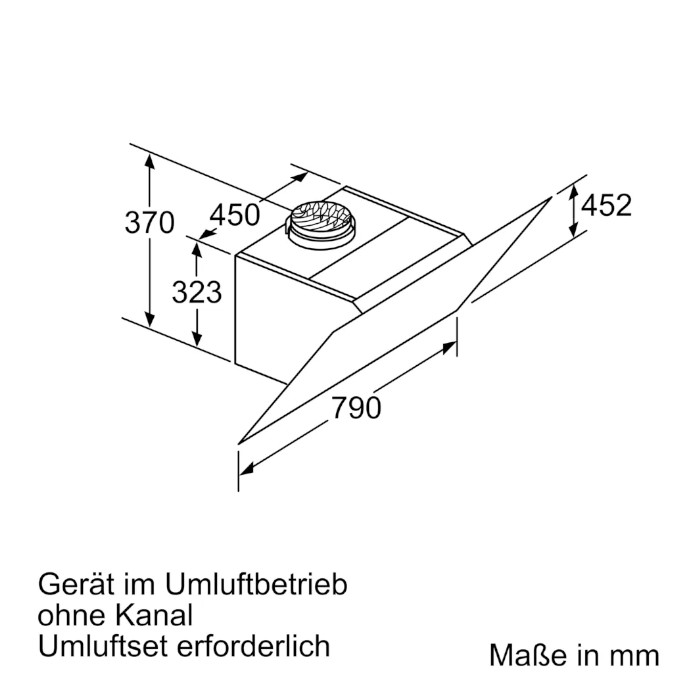 iQ300, Wandesse, 80 cm, Klarglas schwarz bedruckt LC87KHM60