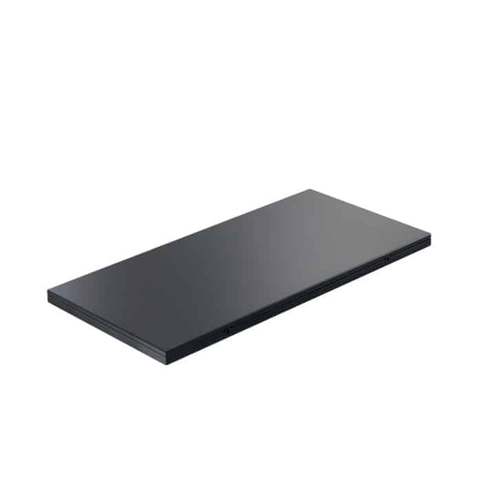 Elica KIT0166470 Regalboden Metall, Schwarz