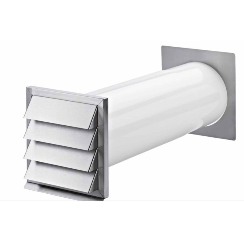 Naber Mauerkasten Zuluft rund Ø 150 mm, Edelstahl 40045242N