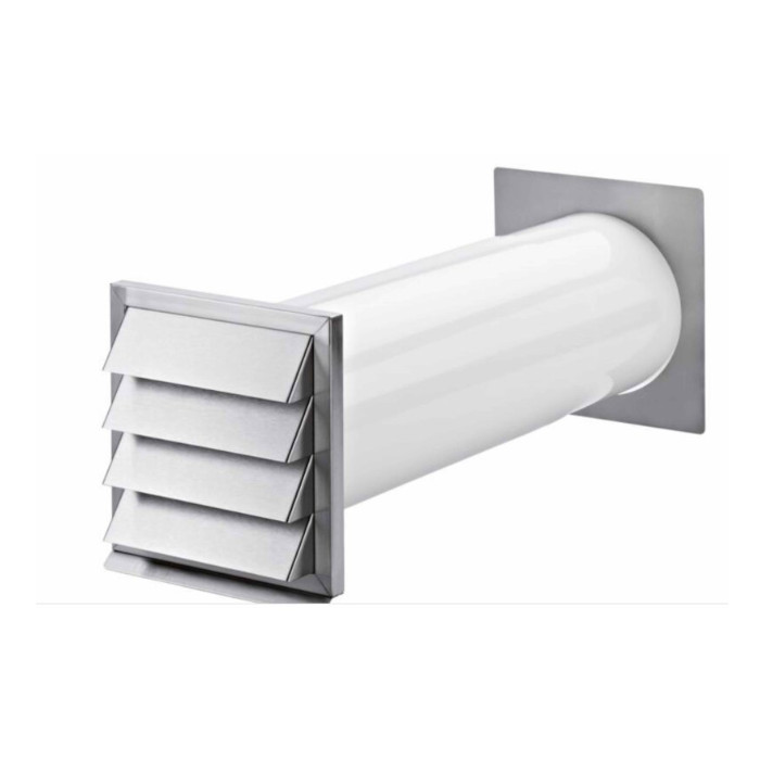 Naber Mauerkasten Zuluft rund Ø 150 mm, Edelstahl 40045242N